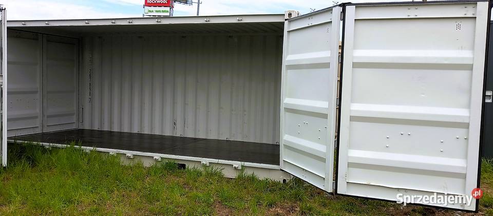 KONTENER MORSKI 20 otwierany bok i szczyt NOWY Krokowa sprzedam