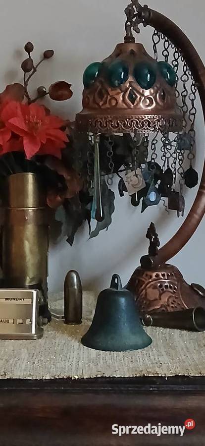 Mosiężny stary dzwonek Kraków