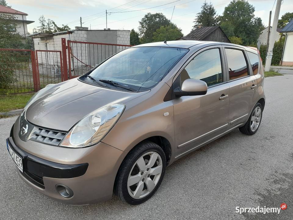 Nissan Note 15 dci zadbanyklima sprawna 246 Siedliszcze-Osada