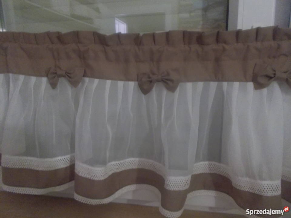 komplet zasłony lambrekin Włocławek