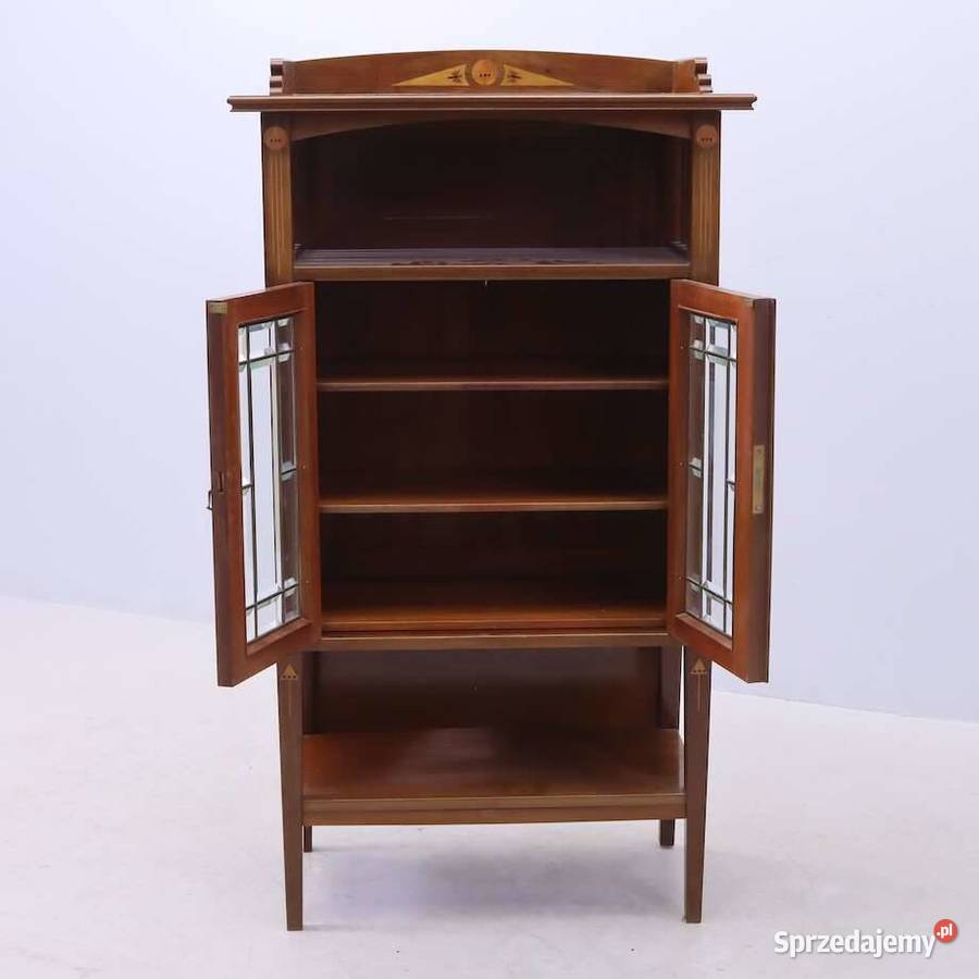 Witryna mahoń XX wielkopolskie Budzyń