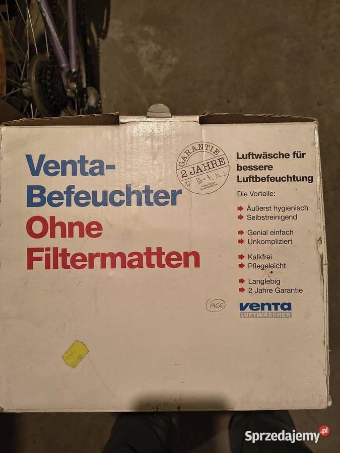 Sprzedam Nawilżacz VENTA Urządzenia świętokrzyskie Kielce sprzedam