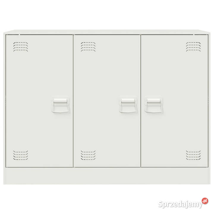 Szafka biała 99x39x73 stal WM841726 mazowieckie Warszawa
