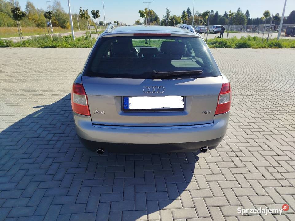 A4 B6 18 turbo Benzyna Gaz sekwencja 2002 Kombi relingi dachowe Świdnik sprzedam