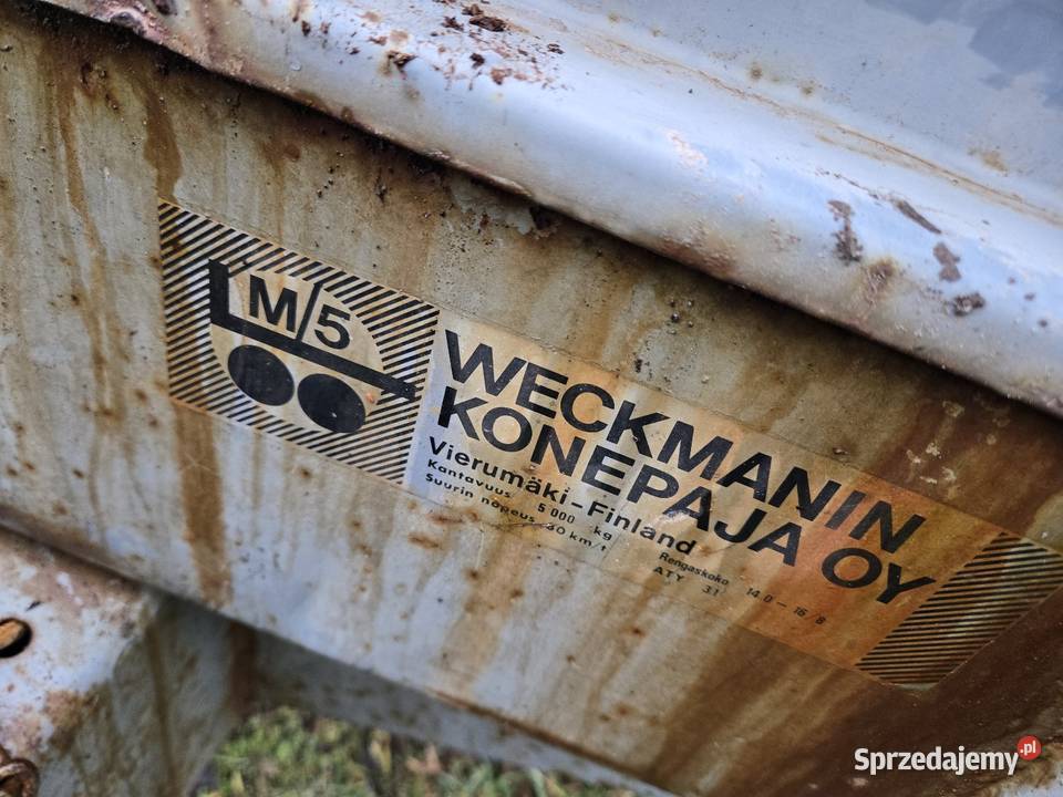 Tuhti M5 Przyczepa wywrotka 5ton Szołtany