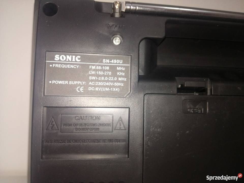 Radio Sonic SN490U łódzkie Łódź sprzedam