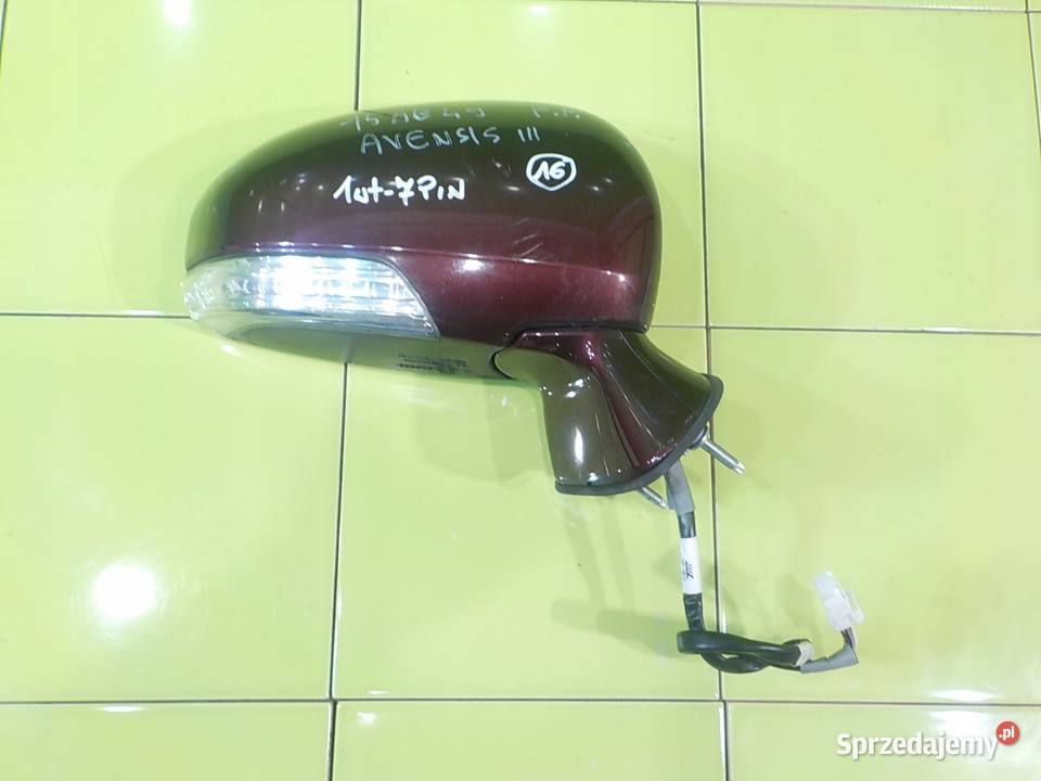 TOYOTA AVENSIS III T27 LIFT I 18 B 12r lusterko osobowe