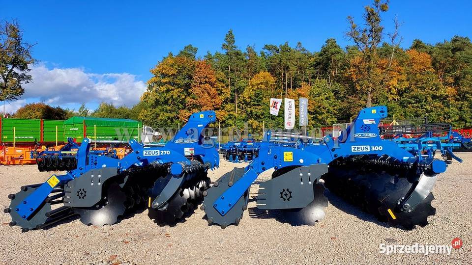 Brona Talerzowa agregat POLGROM ODSTĘP 75100 nieuszkodzony Ostróda