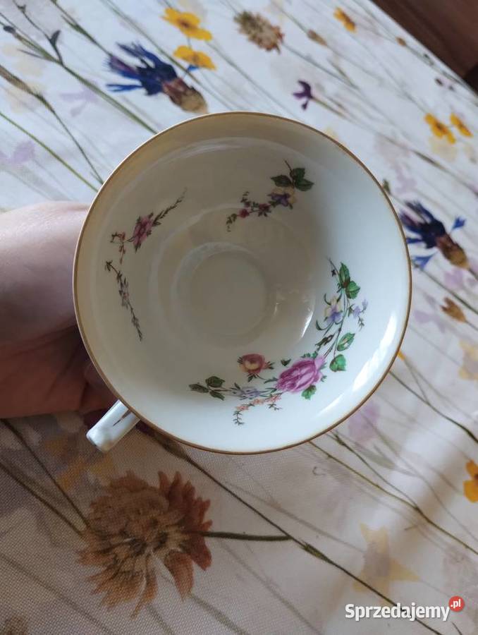 PRL filiżanka Wałbrzych porcelana Łódź sprzedam