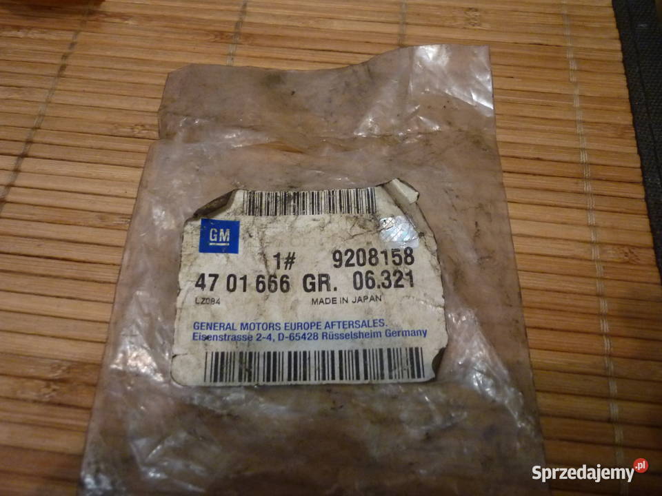 Pierścień zegera łożyska koła tył oryg 9208158 osobowe Łódź sprzedam