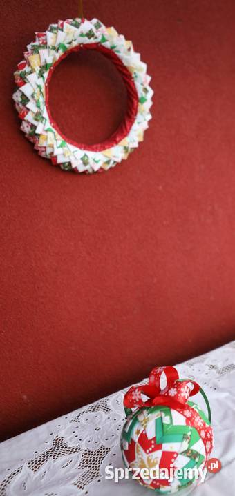 Boże Narodzenie Święta Wianek 30 ozdoba Kraków