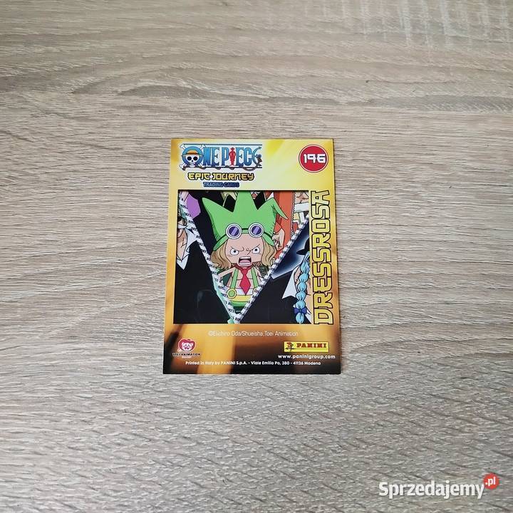 Karta kolekcjonerska One Piece 196 One Piece podlaskie Suwałki sprzedam