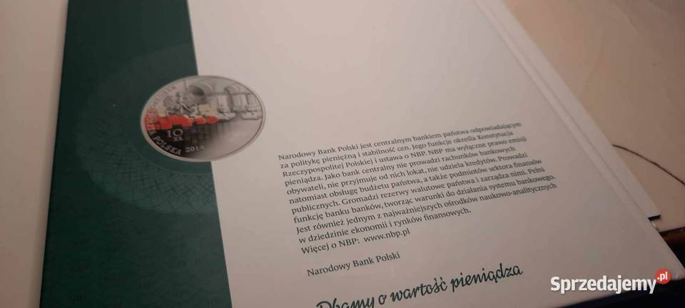 Katalog NBP Monety i banknoty kolekcjonerskie mazowieckie sprzedam