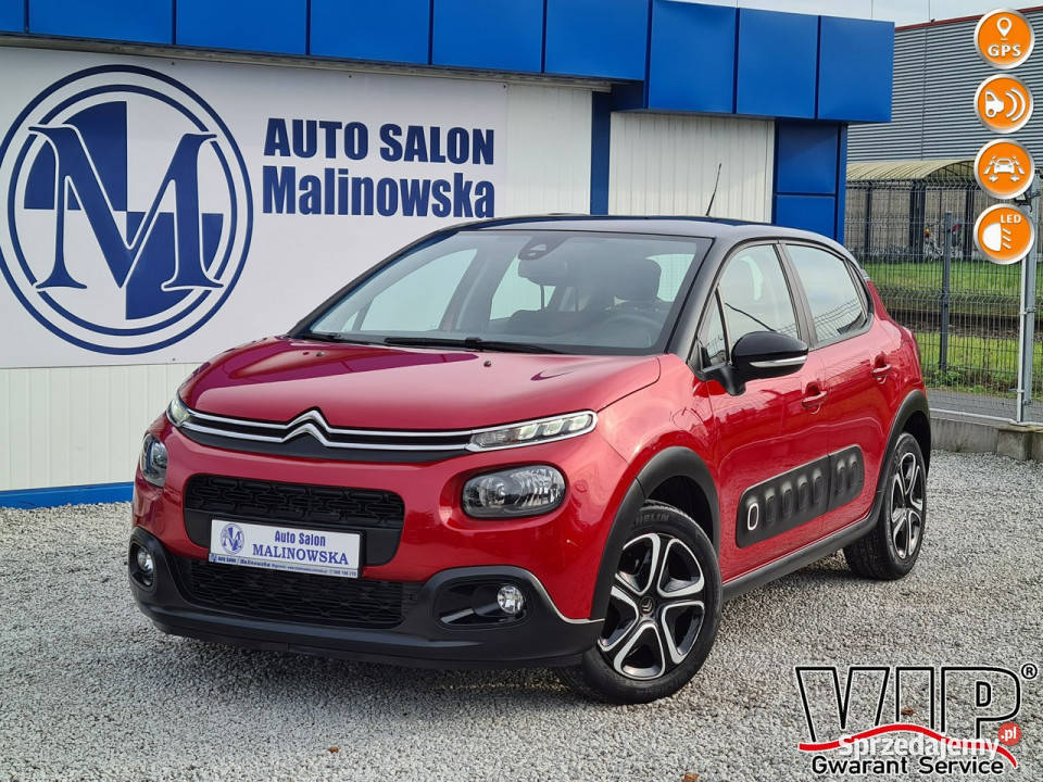 Citroen C3 31 Serwis Navi PDC Klimatronik Led 82KM