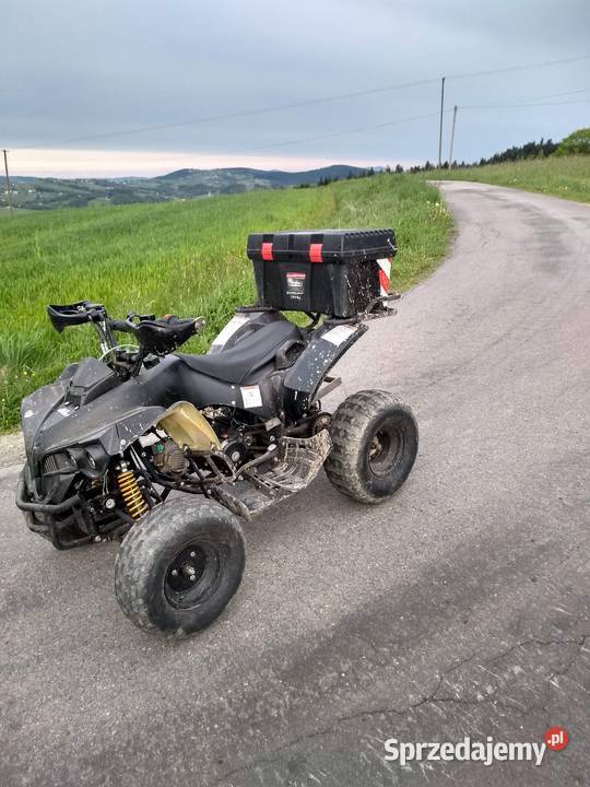 quad 125 przyczepka Przyszowa