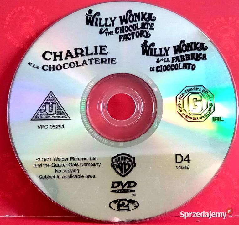 284 DVD Willy Wonka DP 18