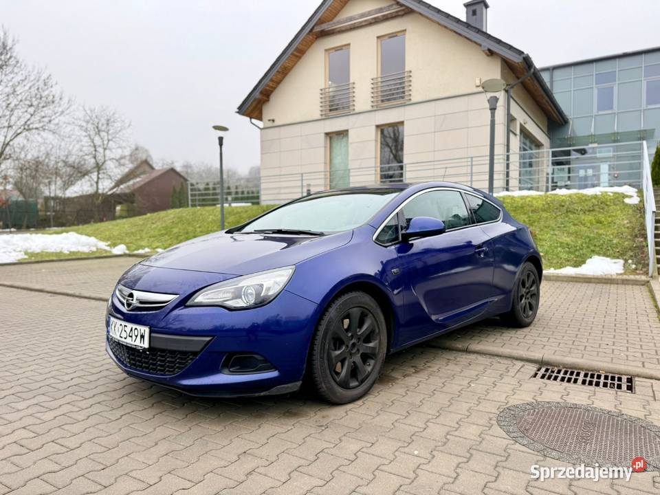 Opel Astra J GTC 14 turbo 2015r 1364cm3 małopolskie Kraków