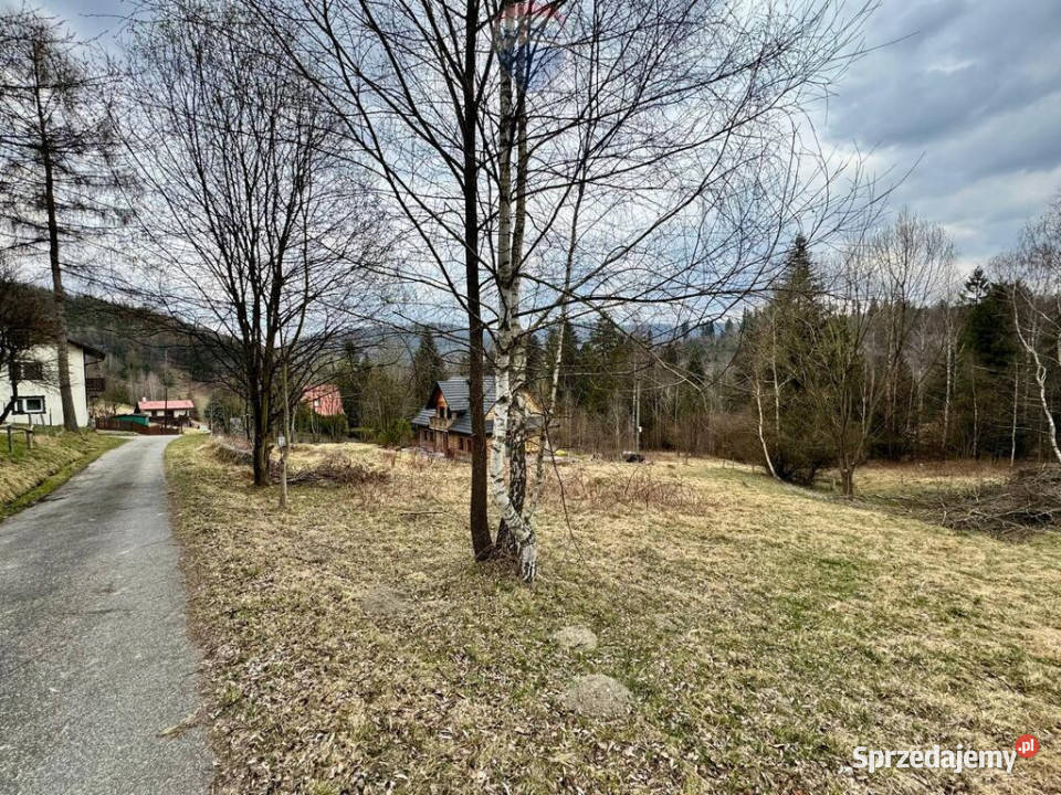 Widokowa działka budowlana w Wiśle 7 arów Sprzedaż Wisła