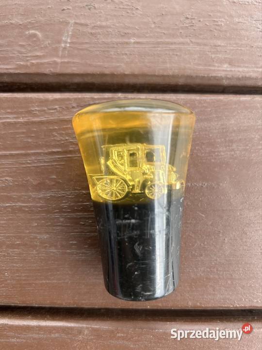 Gałka zmiany biegów z samochodzikiem PRL Wiśniowa sprzedam