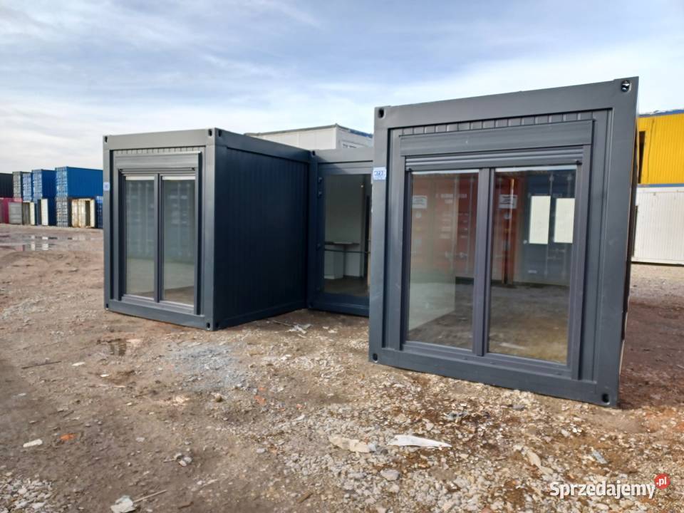 ZESTAW KONTENER BIUROWO MIESZKALNY Z Wrocław sprzedam