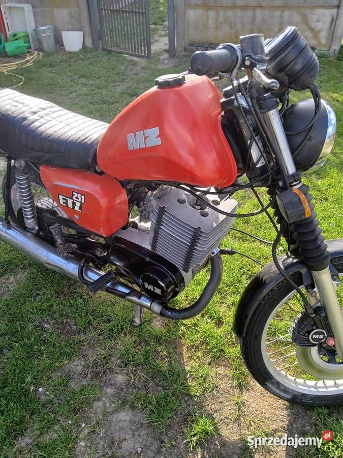 Motor MZ 251 mz 250 mz 150 MZ łódzkie Lubochnia