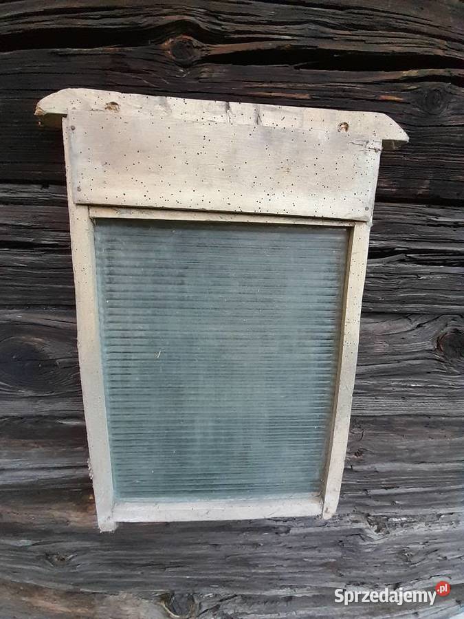 Stara zabytkowa pralka tarka szklana nietypowa Dąbrowa Górnicza