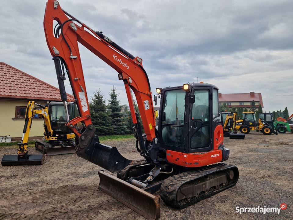 Minikoparka Kubota KX 0574 2018r hydrauliczne lubelskie Ryżki