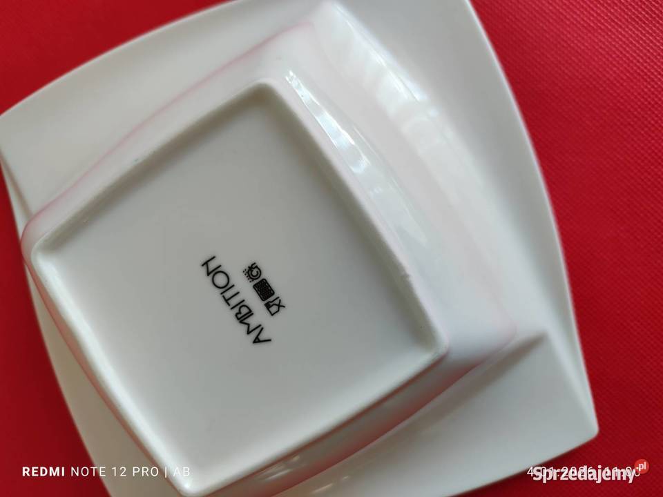 Ambition miska miseczka salaterka ceramika biały sprzedam