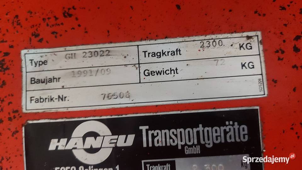 Paleciak ręczny Magazynowanie Bolesławiec sprzedam