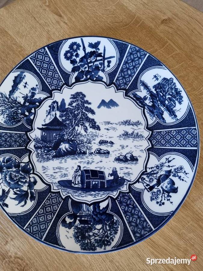 Talerz Dekoracyjny Chiński Wola Podłężna