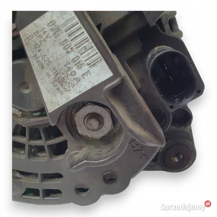 ALTERNATOR Audi A4 B8 20 TDI Bosch 03G903016E osobowe Chełm