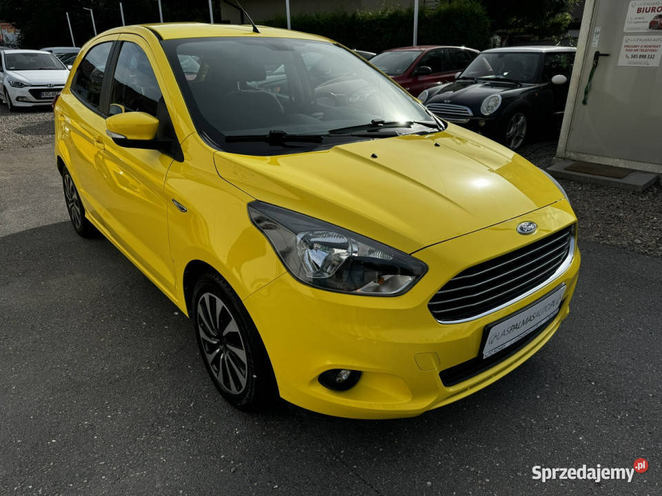 Ford Ka RatyZamiana Gwarancja salon super stan żółty Gdów