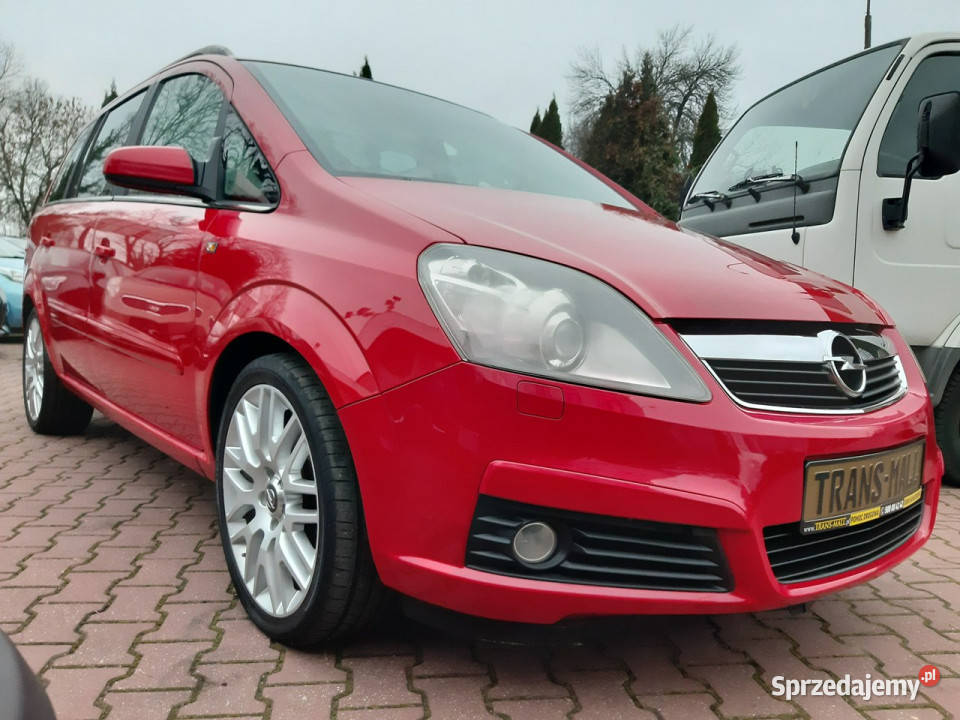 Opel Zafira 18 Benzyna 7 osób Alu Elektryka ASR (kontrola trakcji) Lublin sprzedam