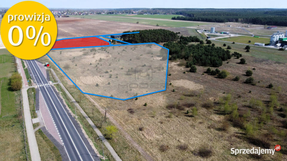 2 ha terenów usługowych DK22 0 lubuskie Karkoszów