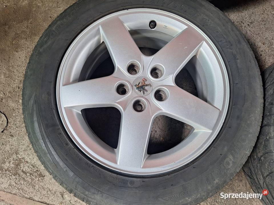 Alufelgi 5x108 16 ET44 PEUGEOT 407 605 Partner Średnica 16" Choceń