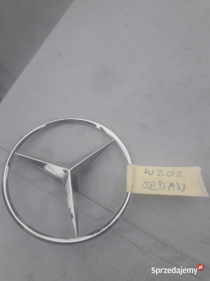 Mercedes W202 gwiazda znaczek na klapę tył Gdańsk sprzedam