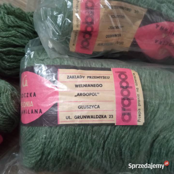 Włczki wełna PRL Dla kobiet Ryki