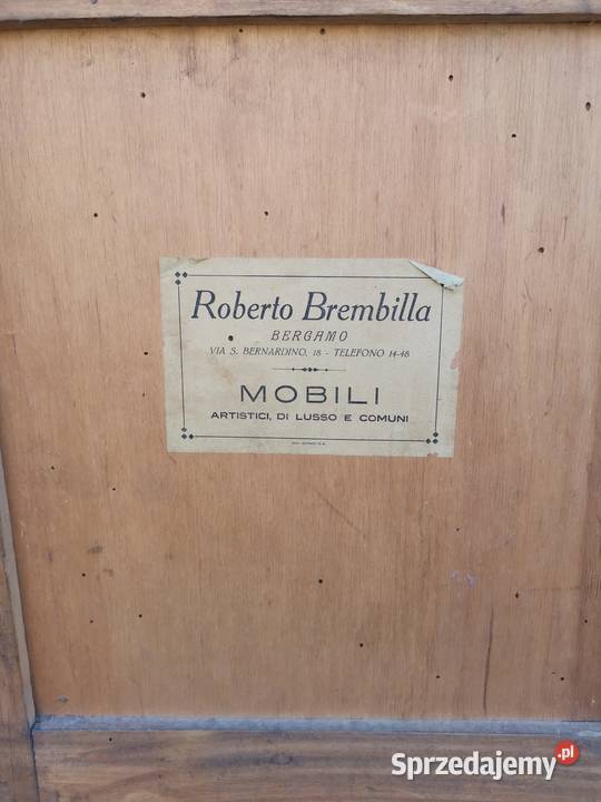 Włoskie nakastliki Roberto Brembilla marmur Wałbrzych