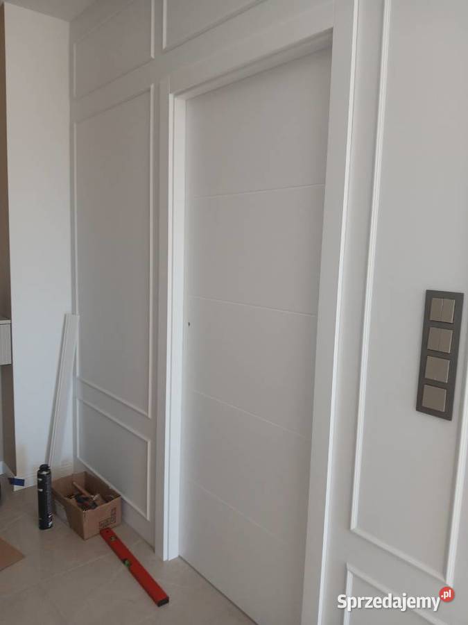 Drzwi drewniane wewnętrzne bezprzylgowe Ostrołęka