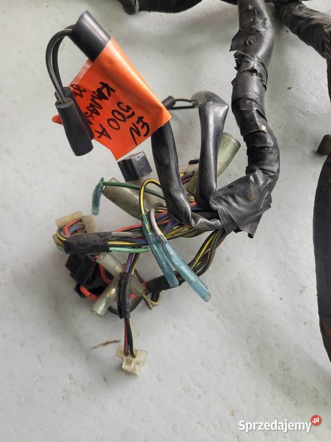 KAWASAKI EN 500 A 1992 EN500 WIĄZKA ELEKTRYCZNA