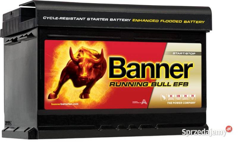 Banner running bull Banner 56512 Jelcz-Laskowice