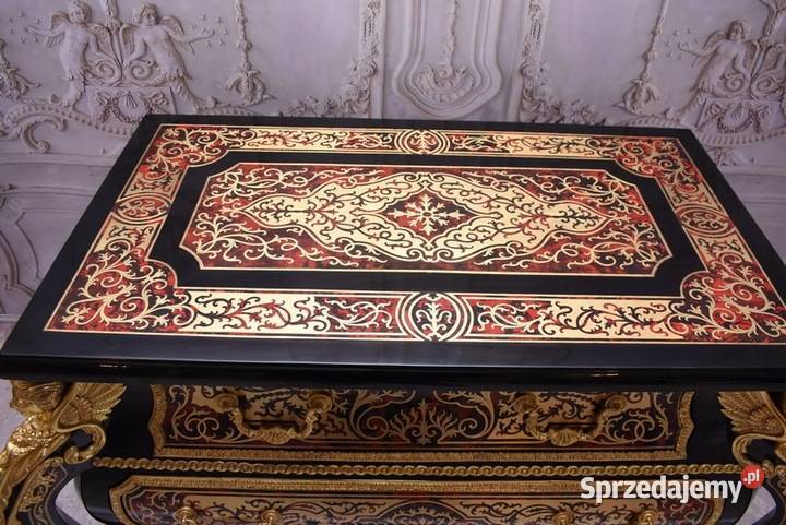 Królewska Komoda Szafa Boulle Liczne Zdobienia małopolskie Kraków