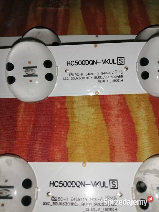 LISTWA TV LED LG 50 ZESTAW TV MODEL 50UK6300 50cale Bydgoszcz sprzedam
