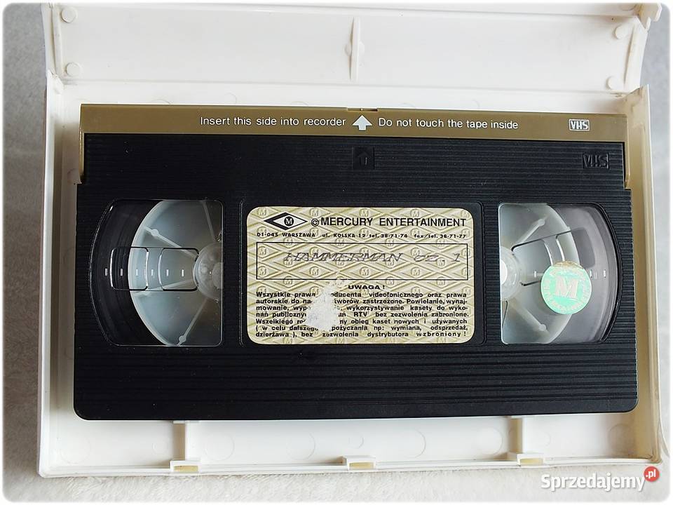 Kaseta VHS Hammerman czI Film na Video ORYGINAŁ VHS Żary