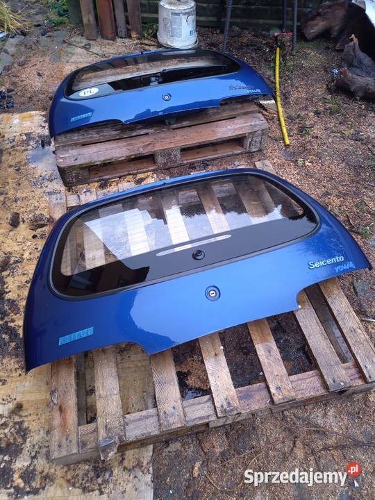 Tylna klapa Seicento śląskie Gorzyce