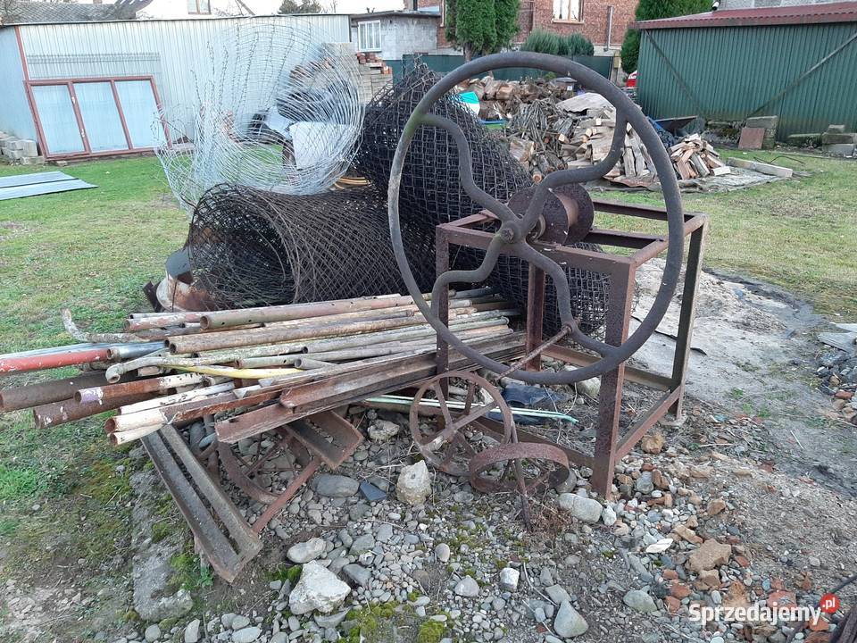 Różne Żelastwa Rurki Kontowniki Teowniki Siatka małopolskie Bulowice