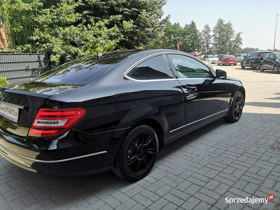 Mercedes C 180 18 T156 COUPE Klimatr Nawi BLUE przyciemniane szyby Strzegom