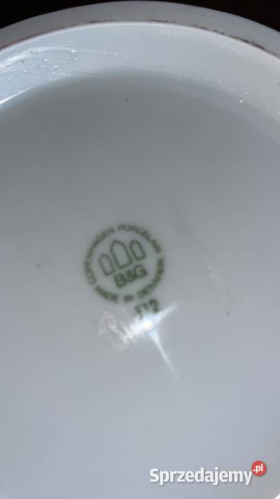 Waza Copenhagen Porcelain BG Denmark pomorskie Gdańsk