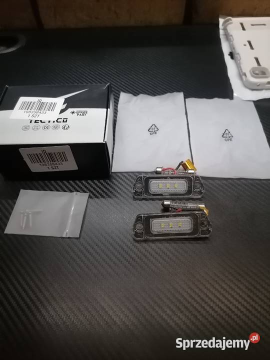 Lampki tablicy rejestracyjnej mercedes w163 w164