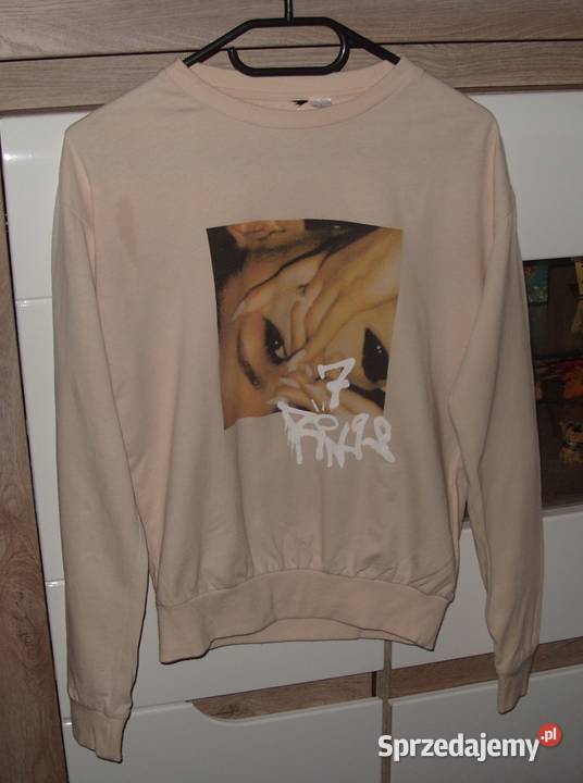Thank u Next bluza z Arianą Grande r XS brązowy/beżowy Rawicz